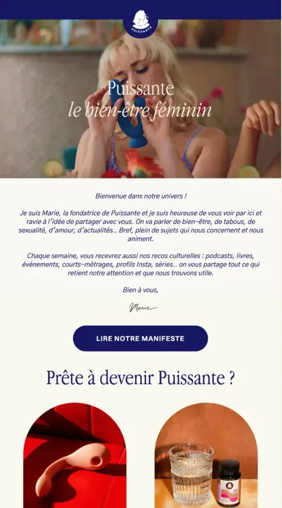Email Puissante